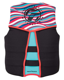 Full Throttle Womens Rapid-Dry Flex-Back Life Jacket - Womens M - Pink/Black [142500-105-830-22]