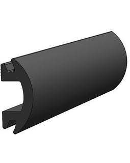 TACO 70 Flexible Black Rub Rail Insert 1-3/16" x 1/2" [V12-4144BKA70-1]