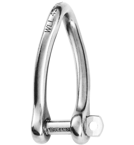 Wichard Captive Pin Twisted Shackle - Diameter 6mm - 1/4