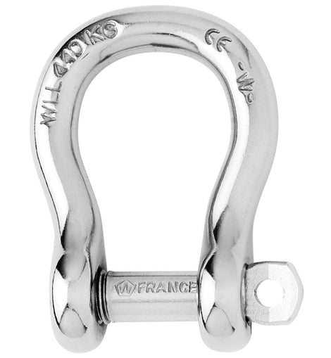 Wichard Captive Pin Bow Shackle - Diameter 6mm - 1/4