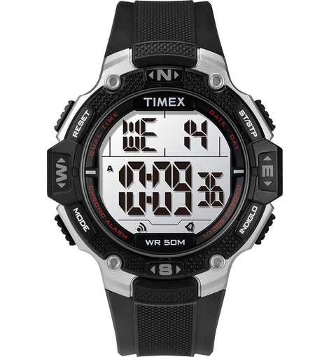 Timex DGTL 42mm Watch - Black Resin Strap [TW5M41200]