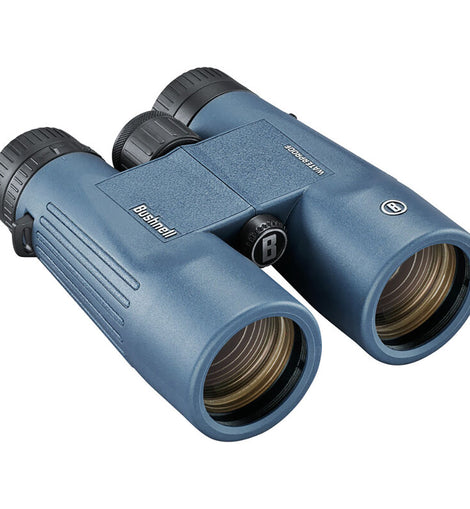 Bushnell 10x42mm H2O Binocular - Dark Blue Roof WP/FP Twist Up Eyecups [150142R]