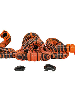 Camco RhinoEXTREME 20 Sewer Hose Kit w/4 In 1 Elbow Caps [39867]