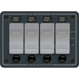 Blue Sea 8666 Contura 4 Bilge Pump Control Panel [8666]