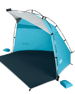 Coleman Skyshade Small Compact Beach Shade - Caribbean Sea [2000037508]