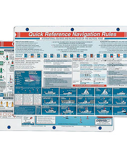 Davis Quick Reference Navigation Rules Card [125]