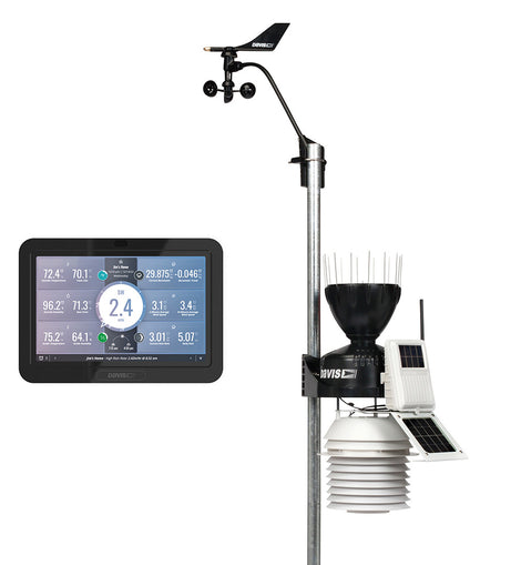 Davis Vantage Pro2 Wireless Weather Station w/WeatherLink Console  24hr Fan Aspirated Radiation Shield [6253]