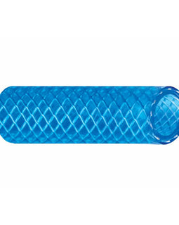 Trident Marine 1/2" x 50 Boxed Reinforced PVC (FDA) Cold Water Feed Line Hose - Drinking Water Safe - Translucent Blue [165-0126]