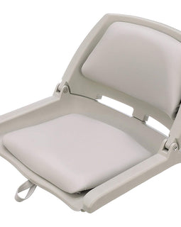 Attwood Swivl-Eze Padded Flip Seat - Grey [98391GY]
